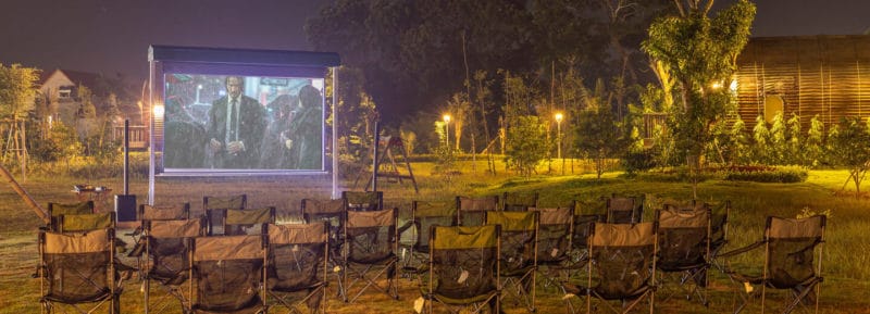 yen trung village outdoor cinema